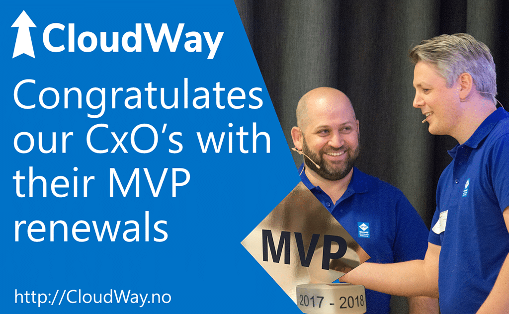 Cloudway Cxo's MVP renewals