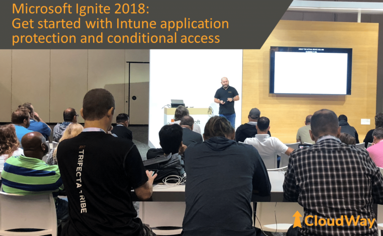 CloudWay at Microsoft Ignite 2018