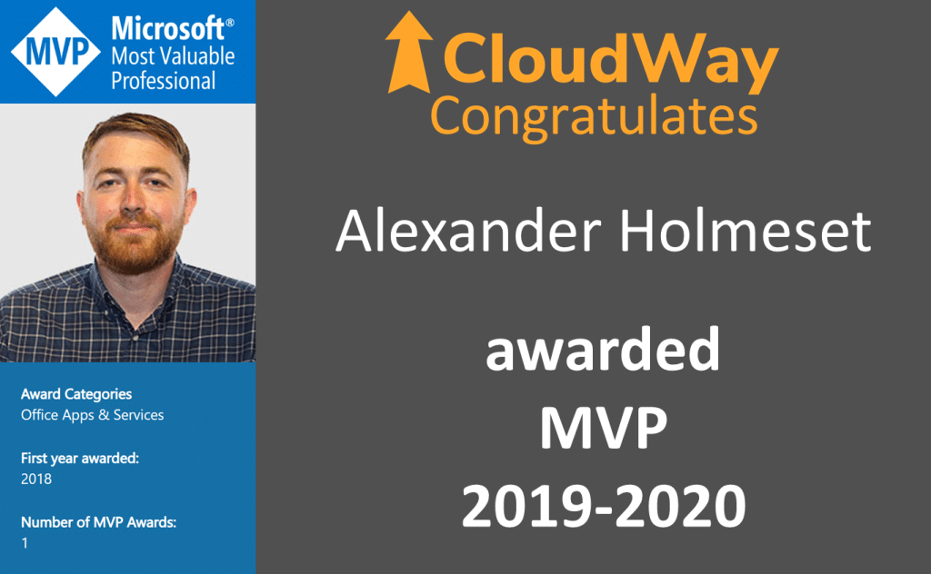Alexander Holmeset awarded as MVP 2019-2020