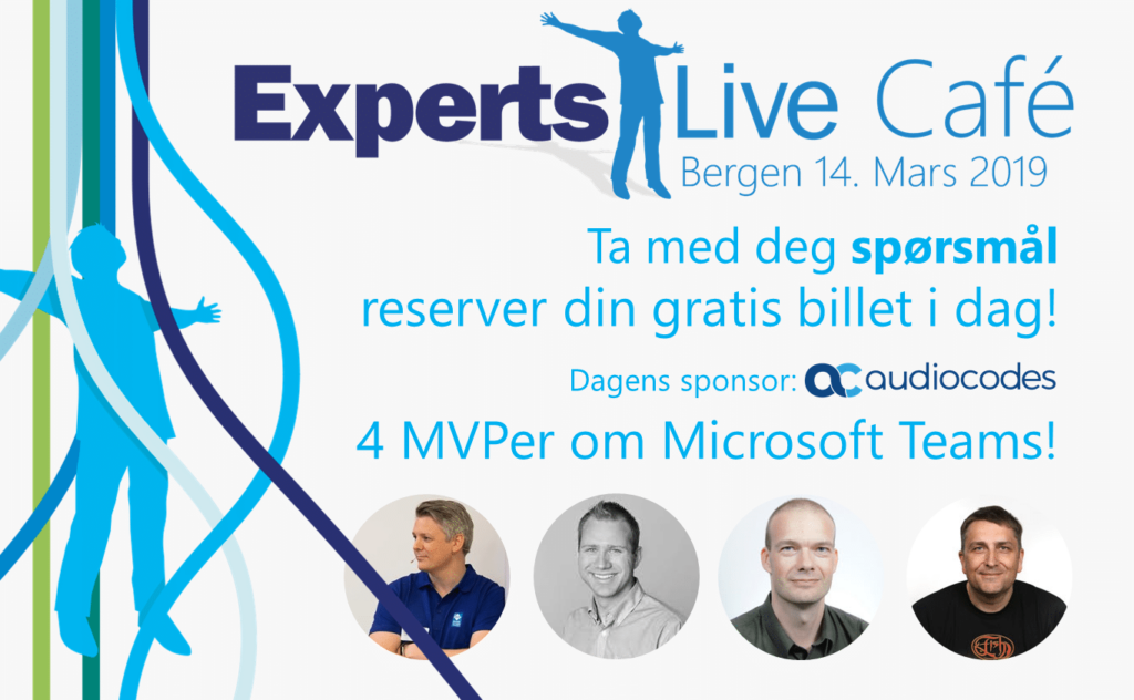 Expertslive Cafe Bergen 2019