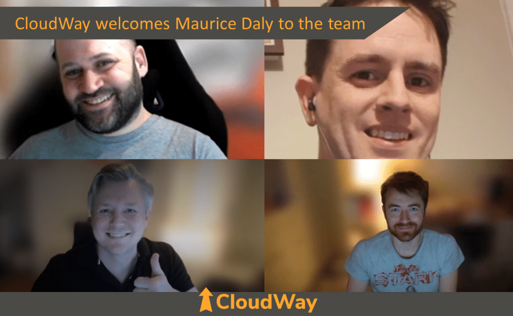 Welcomes Maurice to the team