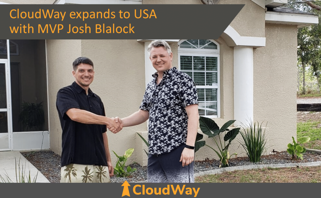 CloudWay expands to USA with MVP Josh Blalock
