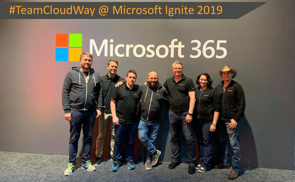Team CLoudway @ Microsoft Ignite 2019