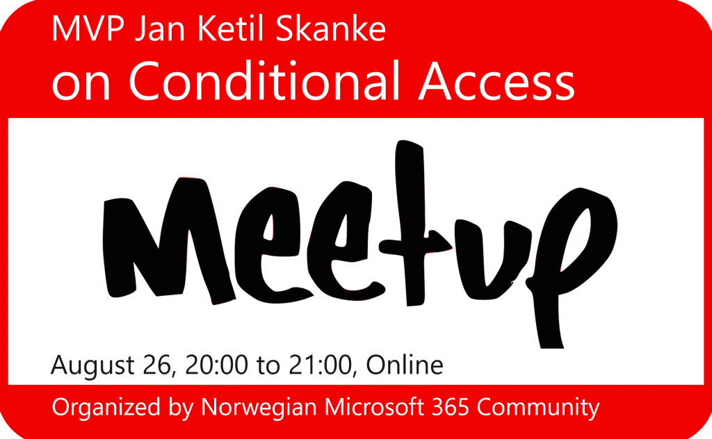 Meetup August 26, 2020