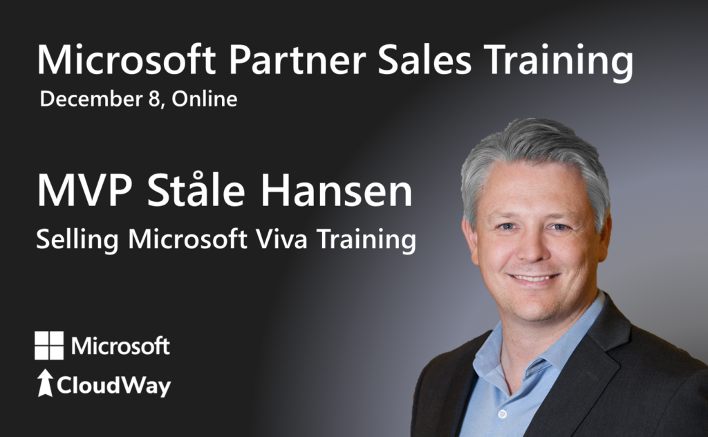 Image of Stale Hansen; Microsoft Partner sales training