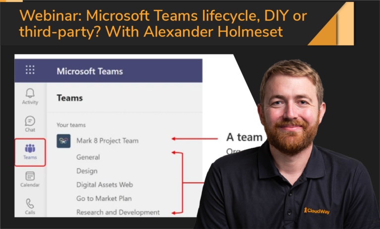 Webinar Microsoft Teams lifecycle