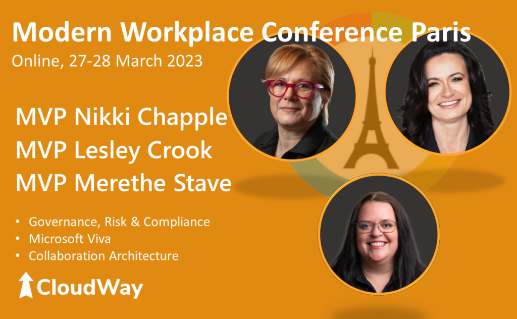Image of Modern workplace conference Paris - cloudway