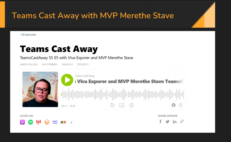 Image of Team Cast away with Merethe Stave in Cloudway