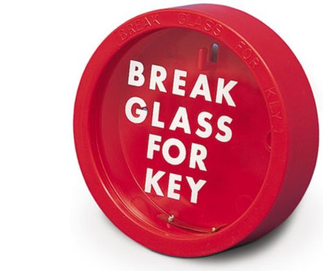 break glass for key